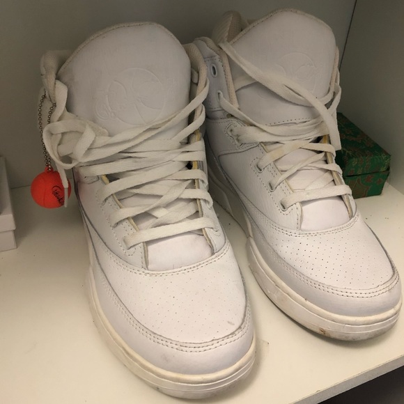 patrick ewing shoes all white